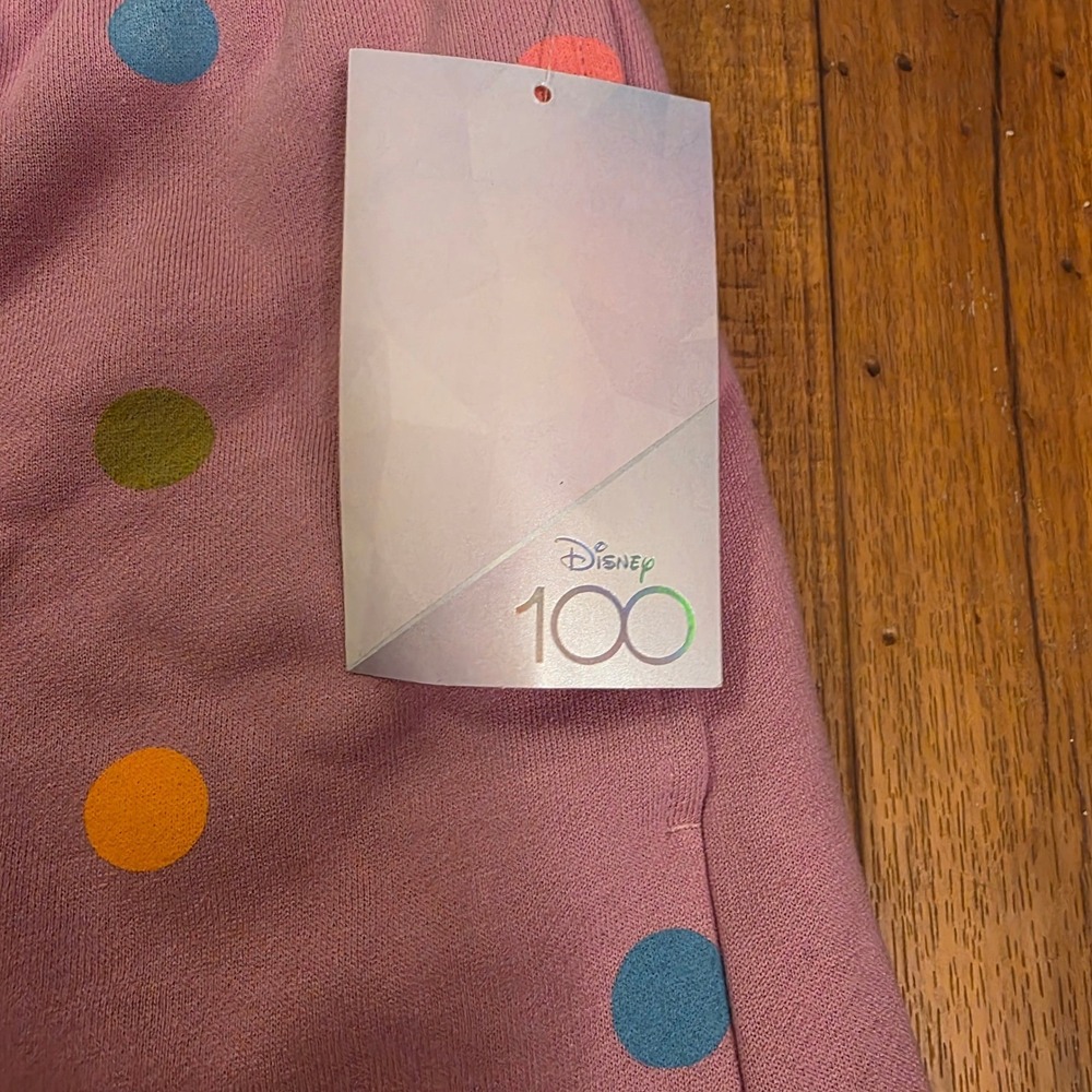 Disney Wonderful World of Color Tinkerbell‎ Polka Dot Shorts Womens 1X - Picture 5 of 8